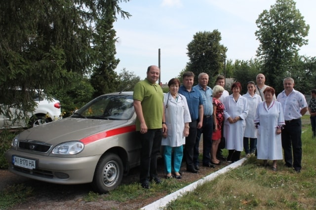 В с. Блощенці новий санітарний автомобіль