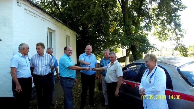 Новий санітарний автомобіль для чупирінців